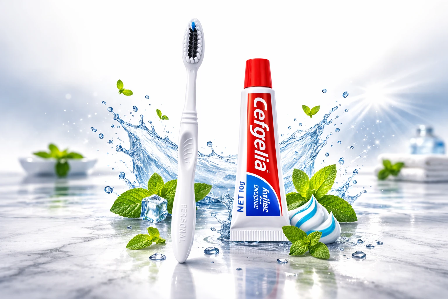 Hotel Dental Kit (Stylo Toothbrush + Colgate 10 ml Toothpaste) – Premium Branded Guest Amenity