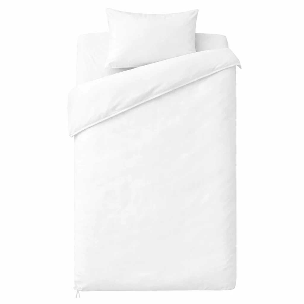 Hotel Room Bedding & Linen Single Duvet Cover – Pure Cotton Percale 300 TC