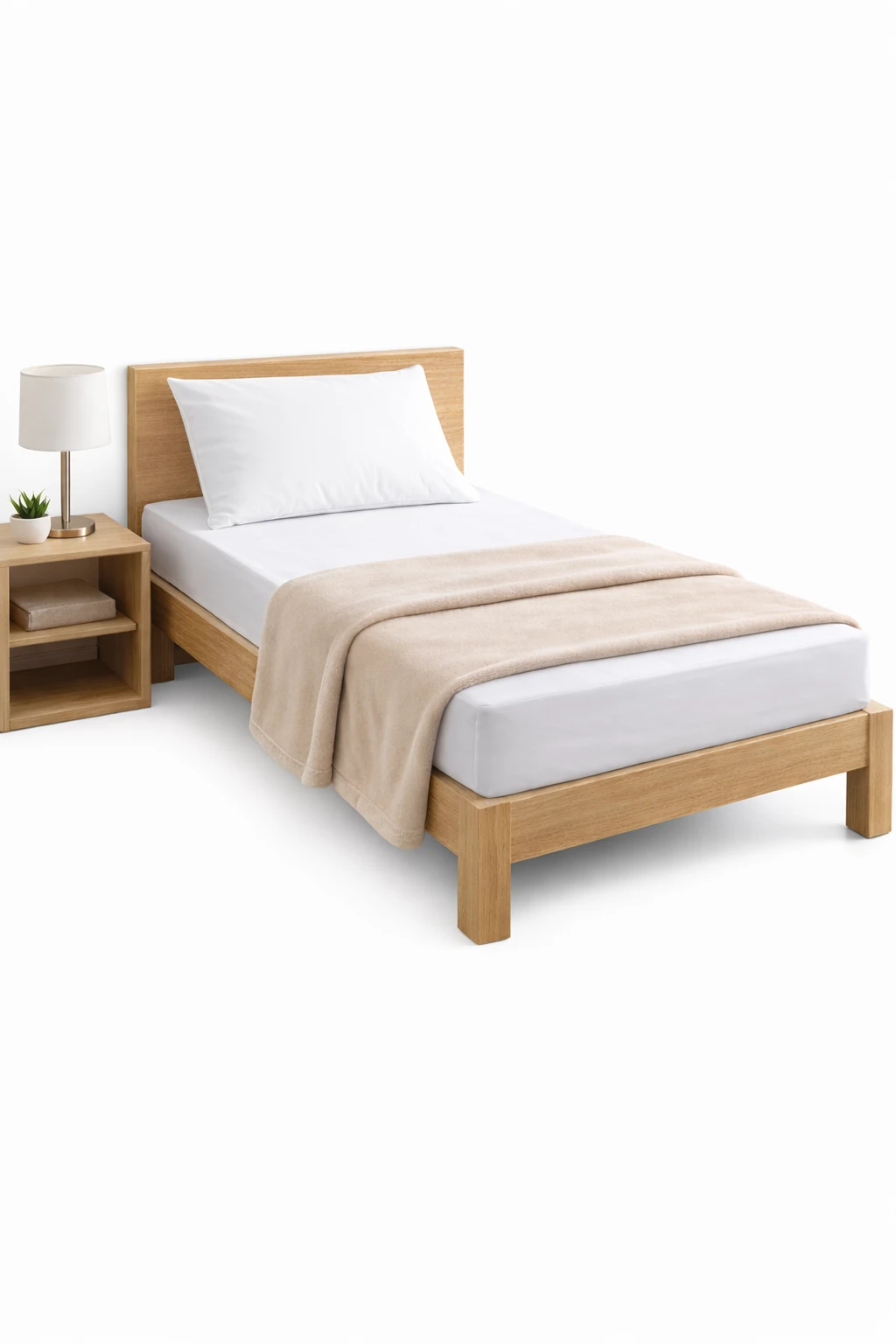 Single Room Combo (Economy) – Mattress, Bedsheet, Pillow & Blanket Set