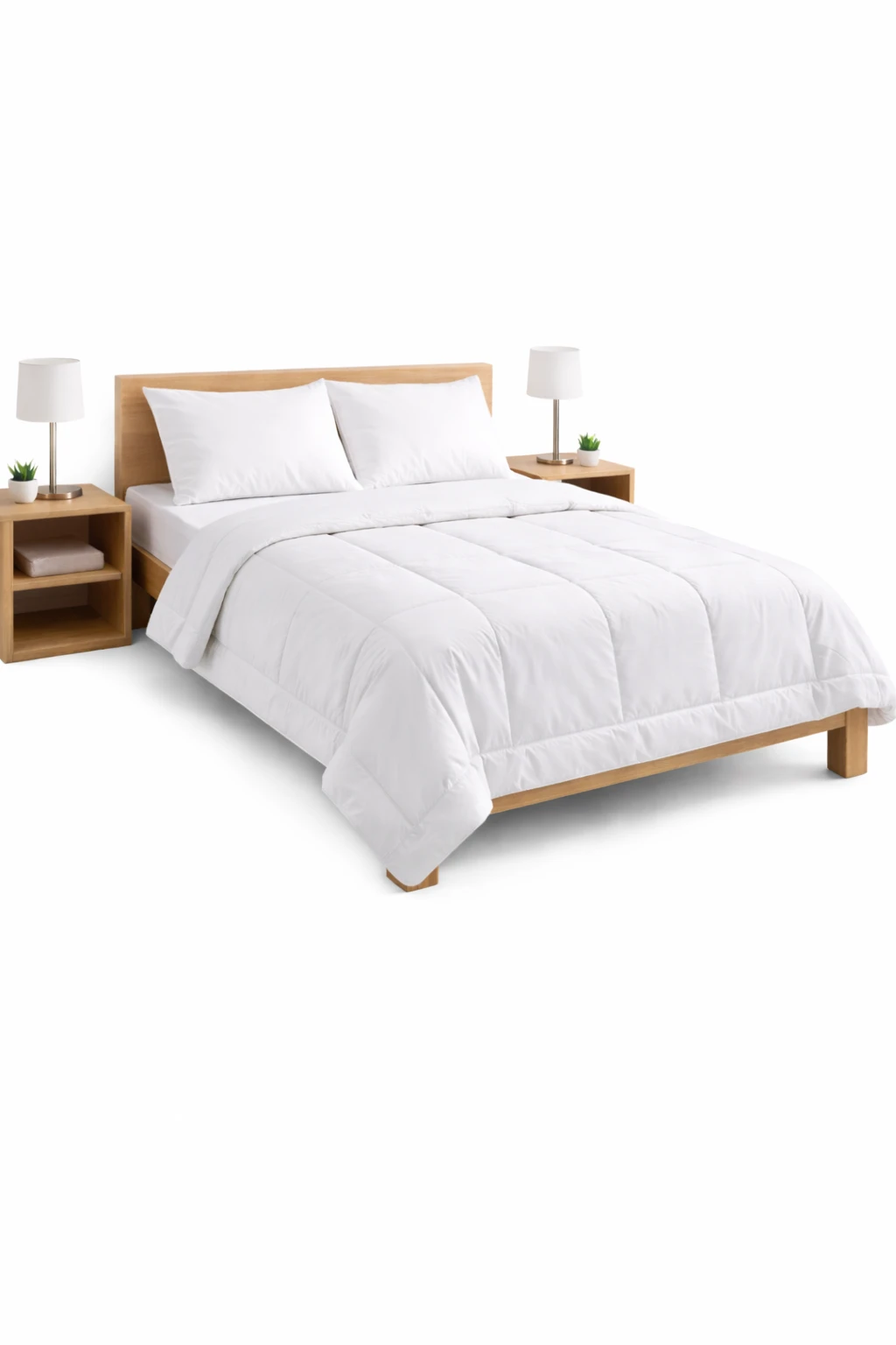 Double Premium Combo – 5” Mattress, 300 TC Bedsheet, 1000Gm Pillows & 3000Gm Comforter Set