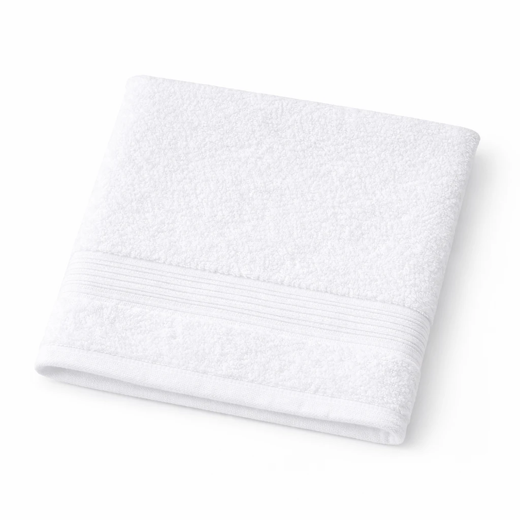 Hotel Face Towel Cotton Poly 60 Gm 12"x12" – Lightweight Hospitality Towel