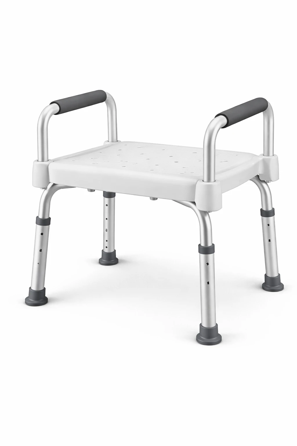 Guest Bathroom Safety Shower Chair – Anti-Slip Aluminium Bath Stool