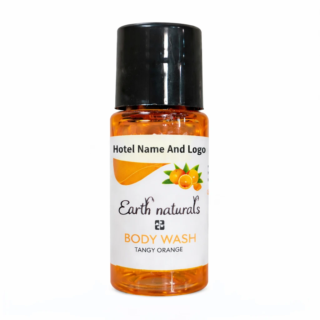 Body Wash 15 ml Bottle – Custom Hotel Name & Logo Branding