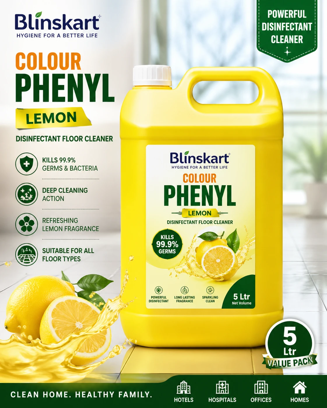 Colour Phenyl Lemon 5 Ltr