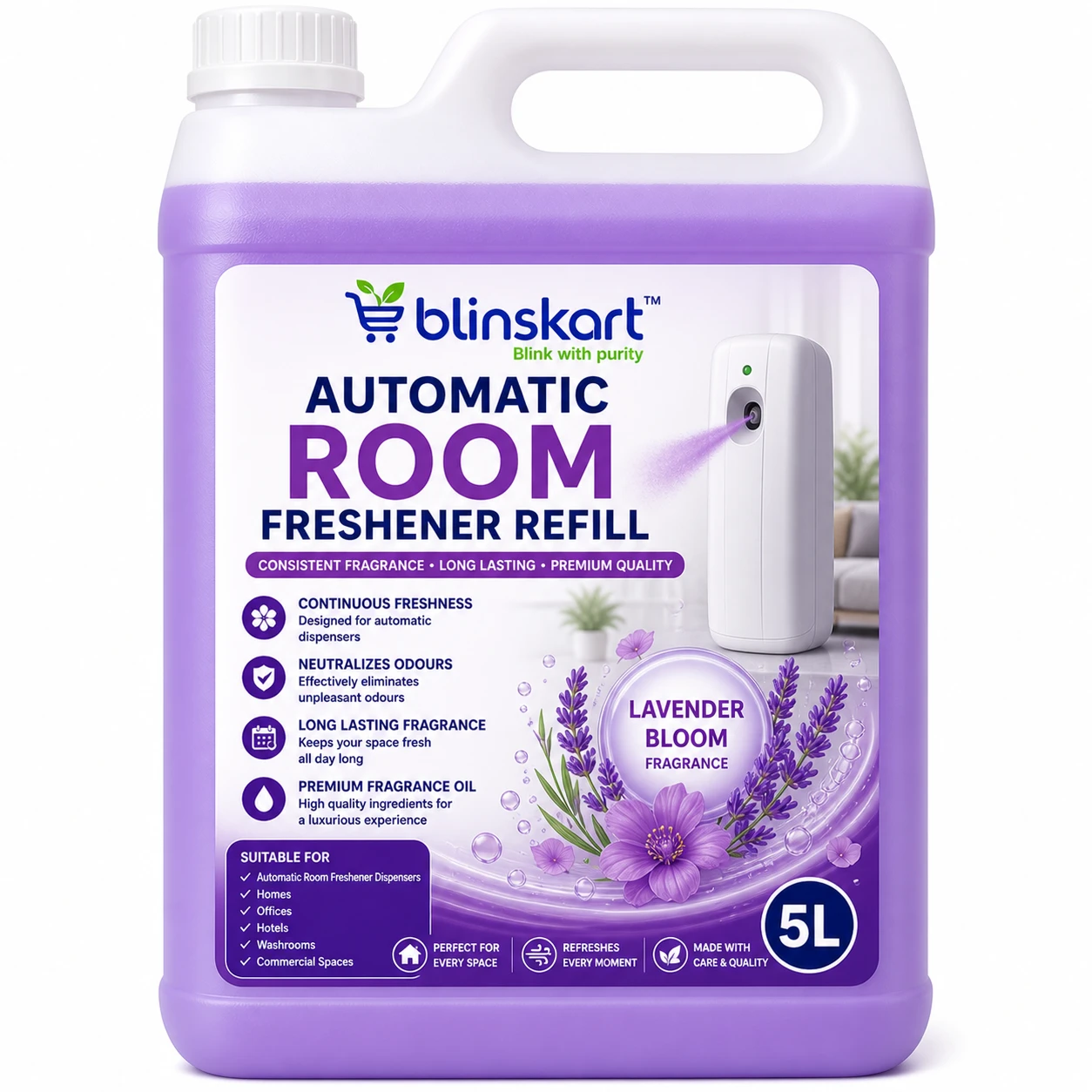 Automatic Room Freshener Refill 5L