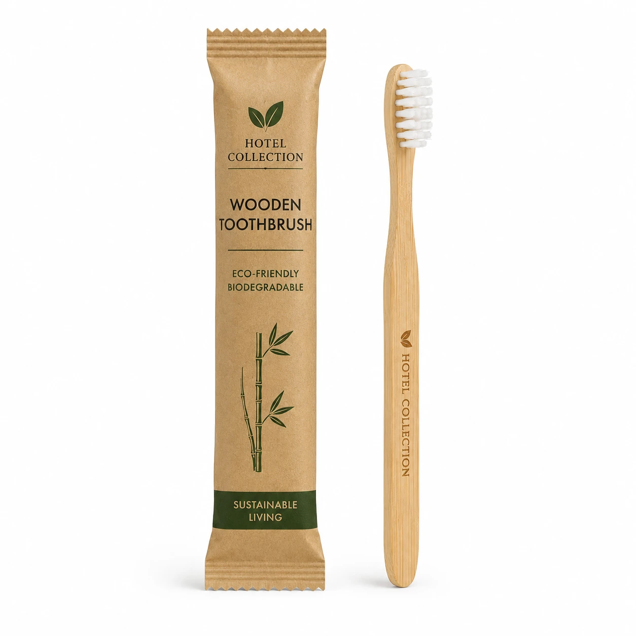 Hotel Guest Wooden Toothbrush