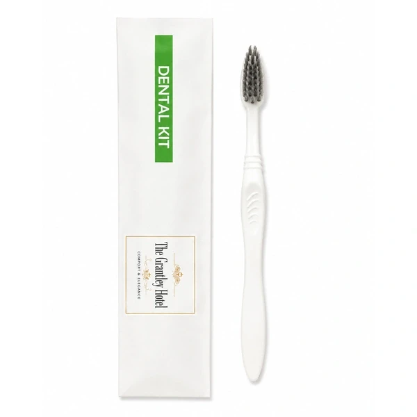 Toothbrush with Dental Kit Pouch