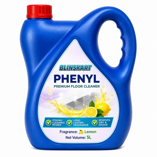 Blinskart Premium Colour Phenyl Lemon 5 Ltr