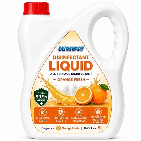 Disinfectant Liquid Orange Fresh 5 Ltr