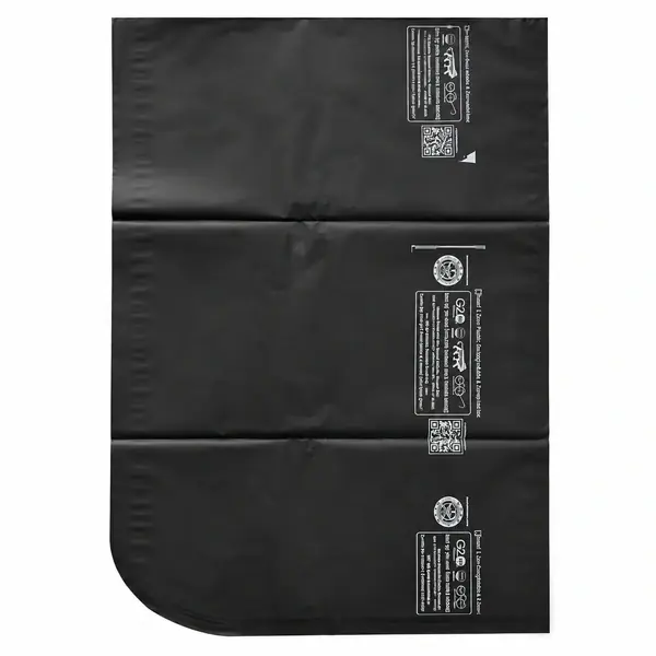 Black Compostable Garbage Bag Pocket 