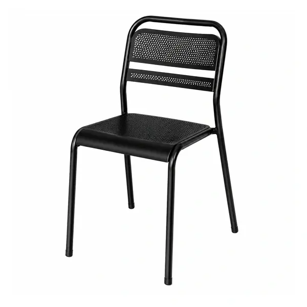 Blinskart Black Metal Chair
