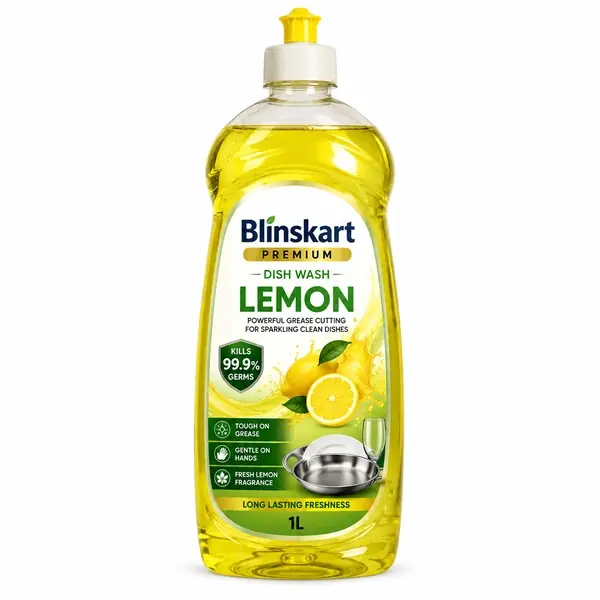 Blinskart Dish Wash Lemon 1 Ltr
