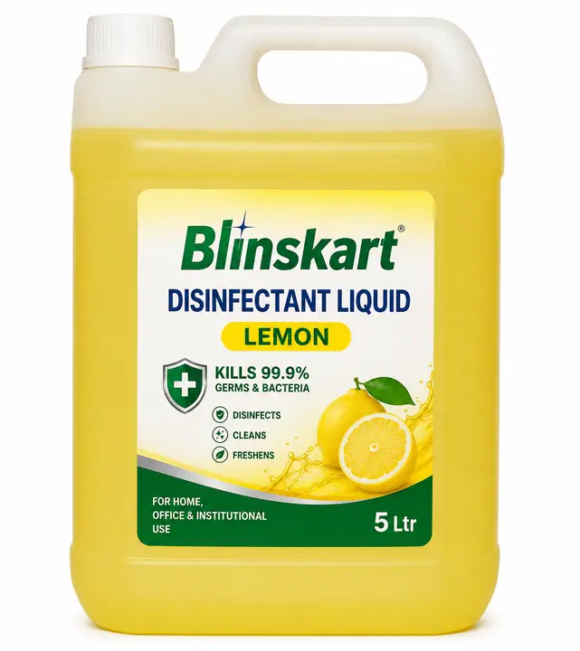 Blinskart Disinfectant Liquid Lemon 5 Ltr