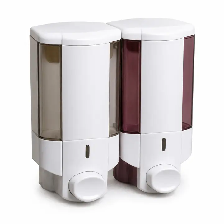 Blinskart Double ABS Soap Dispenser 400 ML x 2