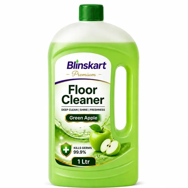 Blinskart Floor Cleaner Green Apple 1 Ltr