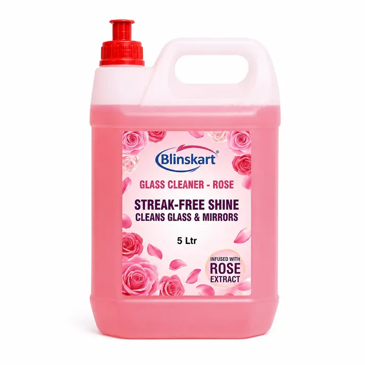 Blinskart Glass Cleaner – Rose 5Ltr