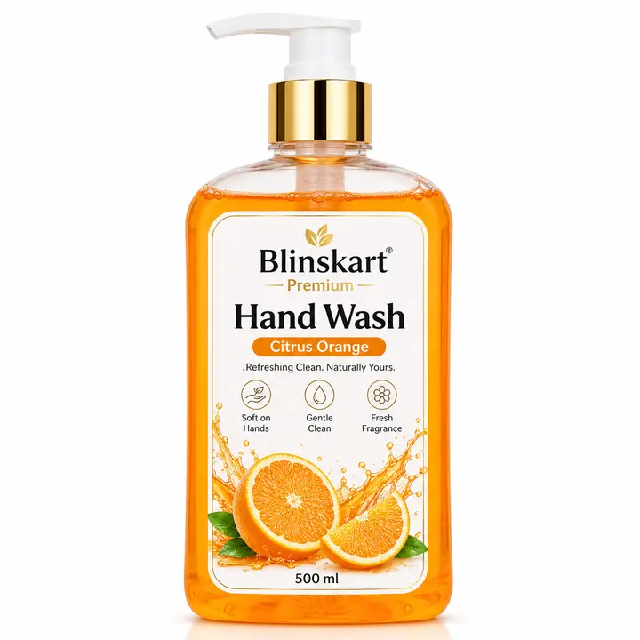 Blinskart Hand Wash Citrus Orange 500 ml