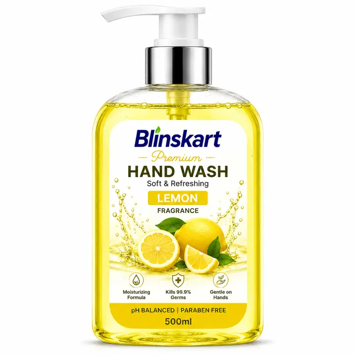 Blinskart Hand Wash Lemon 500 ml