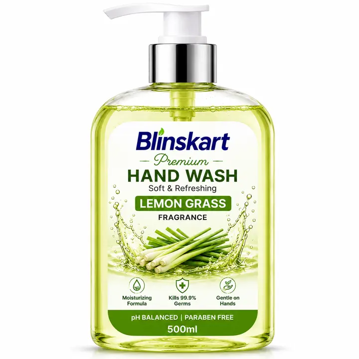 Blinskart Hand Wash Lemongrass 500 ml