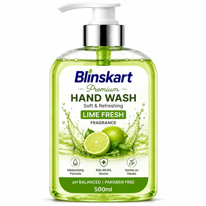 Blinskart Hand Wash Lime Fresh 500 ml