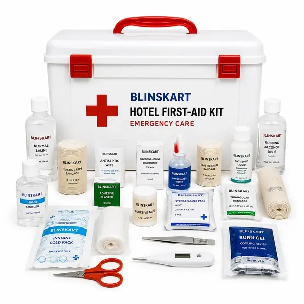 Blinskart Hotel First Aid Kit – Emergency Care & Safety Box 