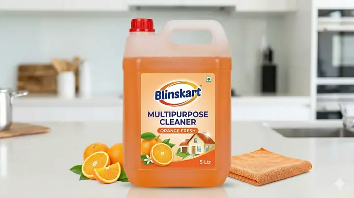 Blinskart Multipurpose Cleaner Orange Fresh 5 Ltr