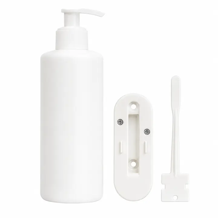 Blinskart Plastic Soap Dispenser 350 ML White