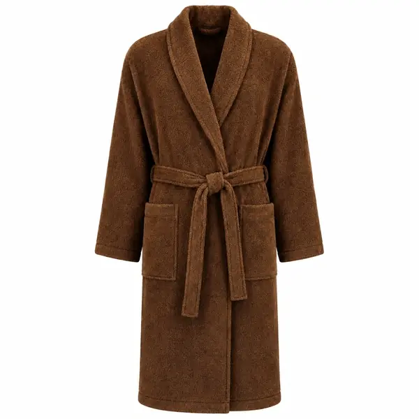 Blinskart Premium Brown Bathrobe