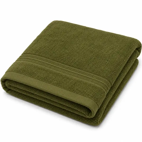 Blinskart Premium Olive Green Bath Towel
