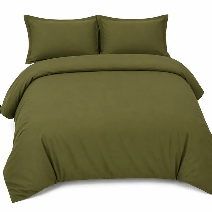 Blinskart Premium Olive Green Duvet Cover
