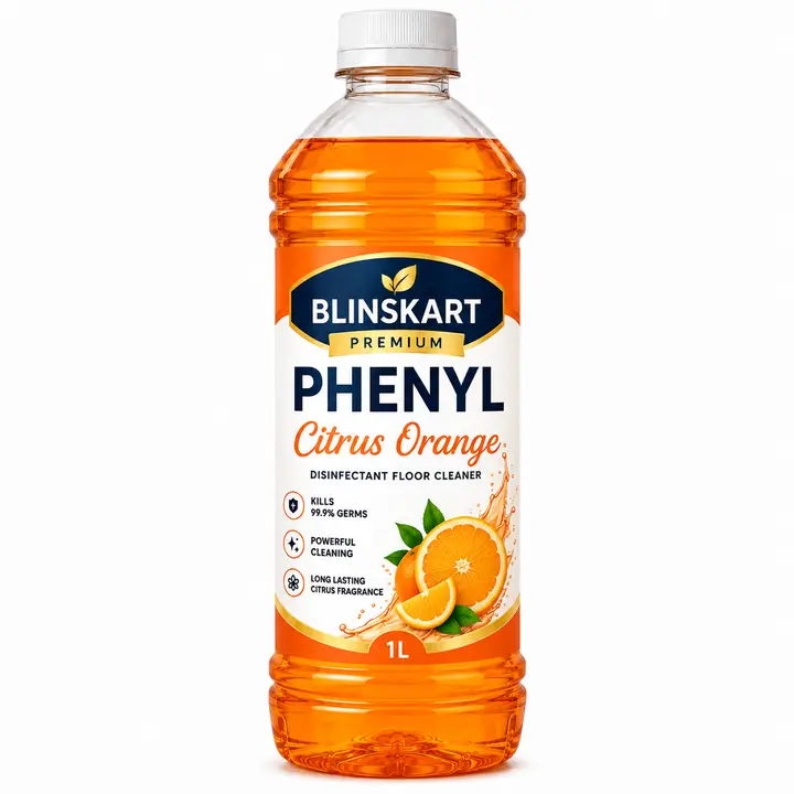 Blinskart Premium Phenyl – Citrus Orange Fragrance, 1 Litre