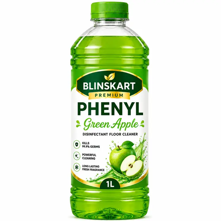 Blinskart Premium Phenyl – Green Apple Fragrance, 1 Litre