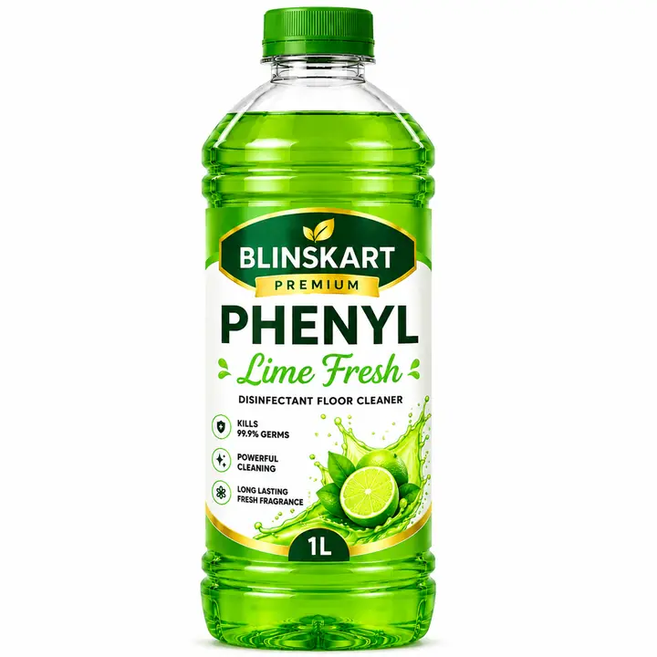 Blinskart Premium Phenyl – Lime Fresh Fragrance, 1 Litre