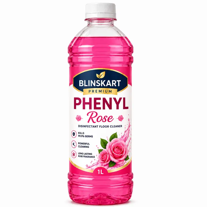 Blinskart Premium Phenyl – Rose Fragrance, 1 Litre