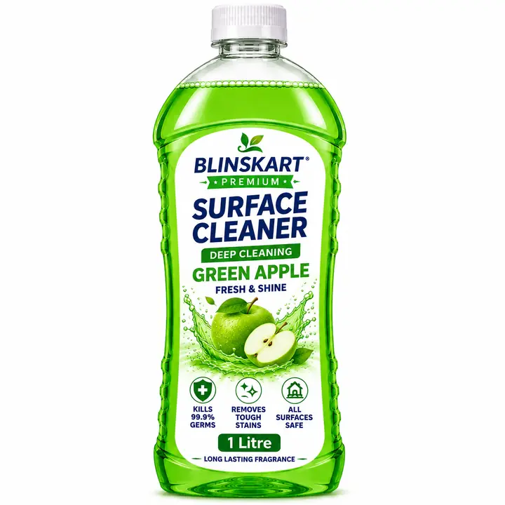 Blinskart Surface Cleaner Green Apple 1 Ltr