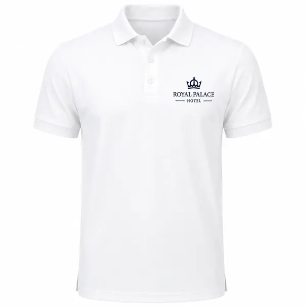 Blinskart White Polo T-Shirt