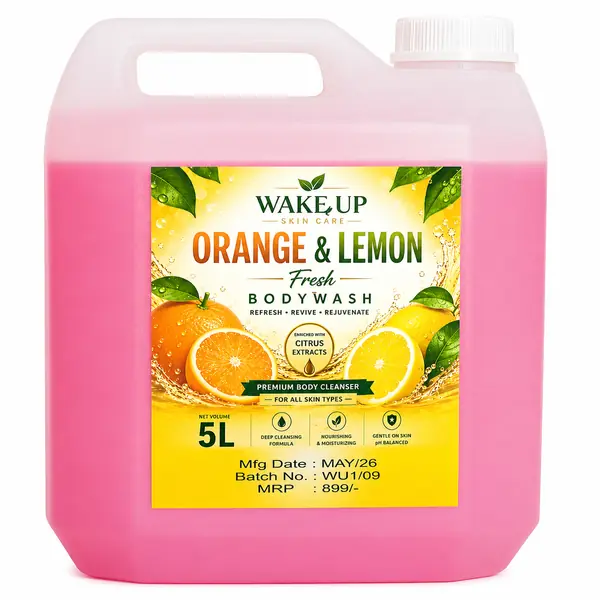 Body Wash Orange & Lemon