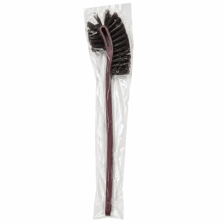 Brown Long Handle Toilet Cleaning Brush
