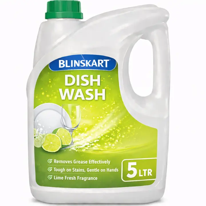 Dish Wash Liquid – 5 Litre (Commercial / Hotel Grade)