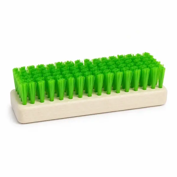 Heavy-Duty Hand Scrubber Brush – Green Bristles