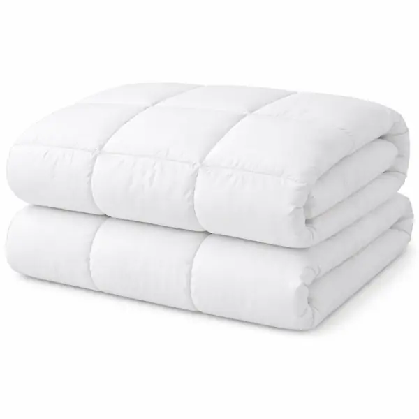 Hotel Double Comforter 3000Gm Microfiber 90"x100" – Premium Heavy Hotel Quilt
