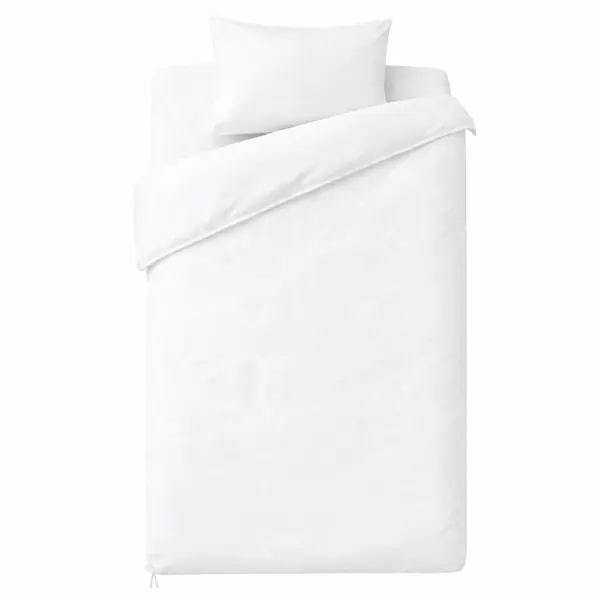  Hotel Room Bedding & Linen Single Duvet Cover – Pure Cotton Percale 300 TC