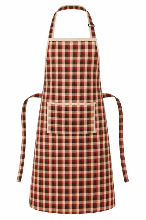 Premium Checkered Kitchen Apron
