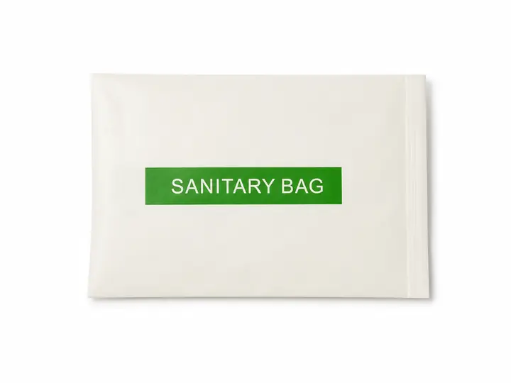  Sanitary Bag Pocket White