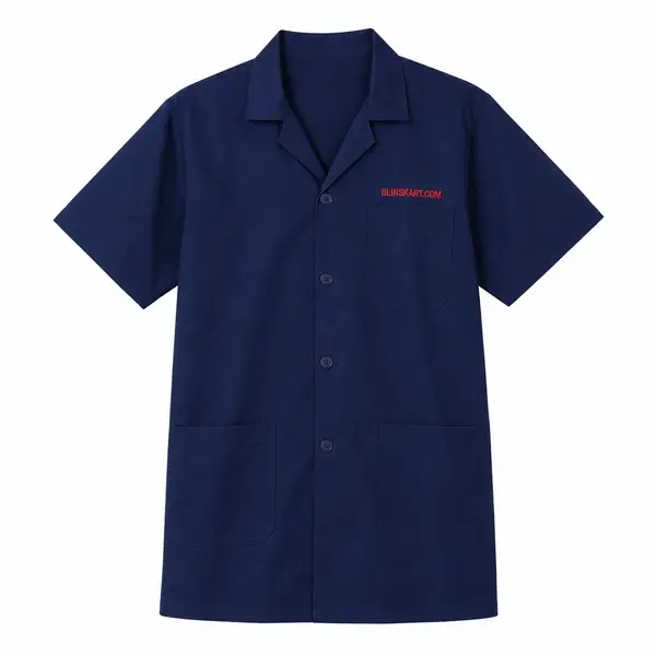 Utility Apron Uniform – Short Sleeve with 3 Pockets