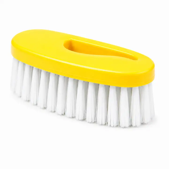 Yellow Handheld Scrubbing Brush